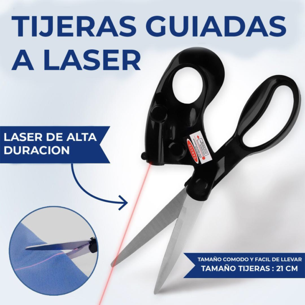 Tijeras con Laser